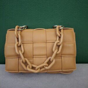 Melie Bianco Tan Purse